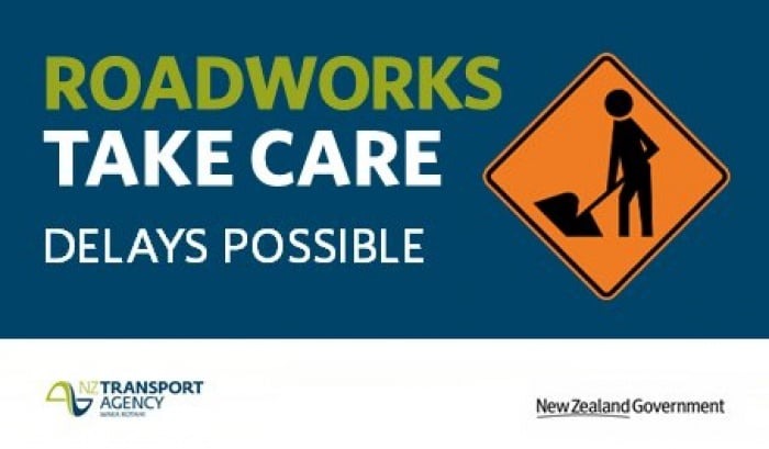 SH2 Karangahake Gorge - roadworks tomorrow