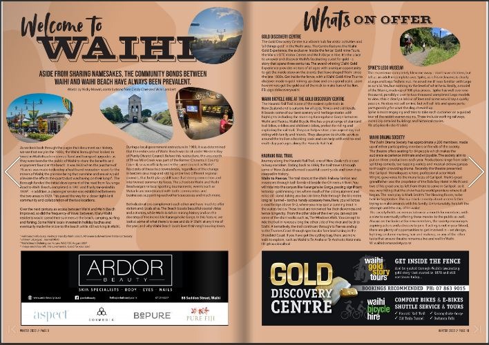 It's About Time - Waihi Features!